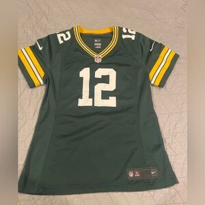 NFL Nike On Field Jersey - Green and Yellow Green Bay packers Roger’s size M